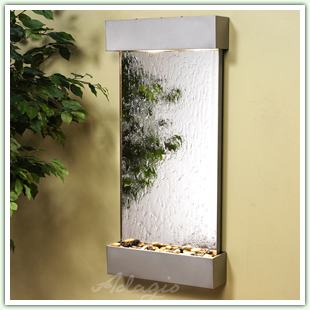 Glass or Mirror Wall Fountains