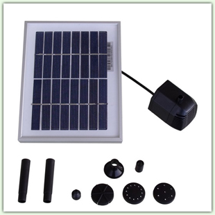 Solar Fountain Pumps and Panels