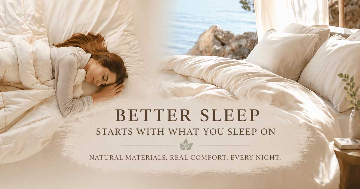 Better Sleep Starts with What You Sleep On